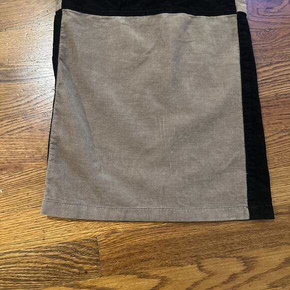 Hot Topic Corduroy Pants Black And Tan Women’s Size 5 Baggy - Picture 5 of 13